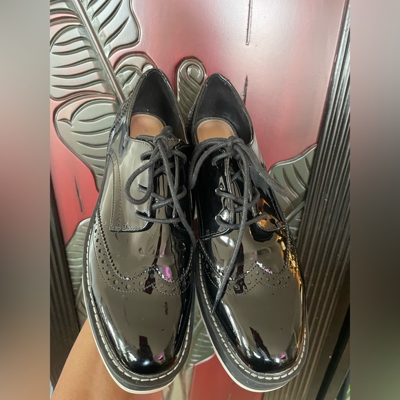 COPY - Platform Lace-up Loafers - Picture 1 of 3
